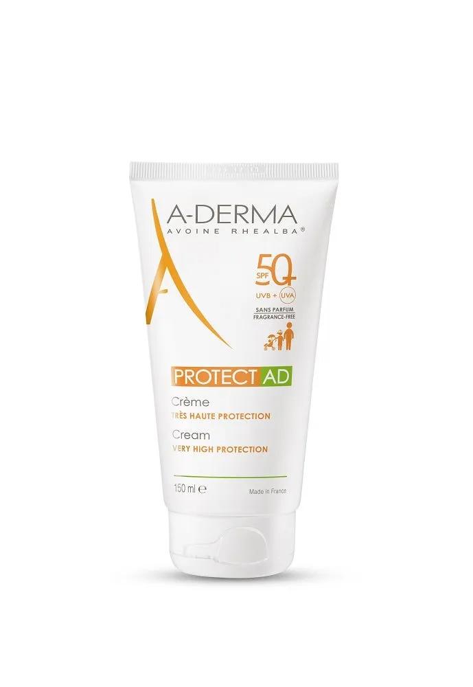 A-Derma Protect AD Crema Solare SPF 50+ Pelle Tendenza Atopica Tubo 150 ml