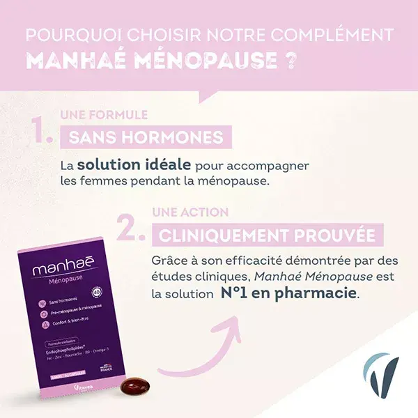 Nutrisanté Manhaé Menopausa 90 capsule trattamento di 3 mesi