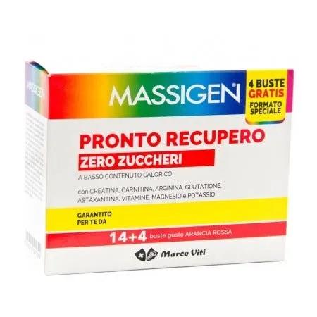 Massigen Pronto Recupero Zero Zuccheri PROMO 14+4 Bustine IN OMAGGIO