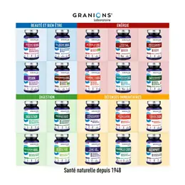 Granions Probiotiques Equilibre de la flore intestinale 40 Gélules