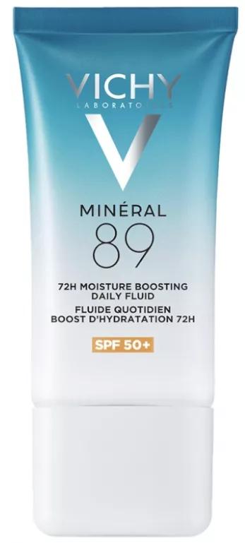 Vichy Minéral 89 Fluide Hydratant Quotidien 72h SPF50+ 50 ml