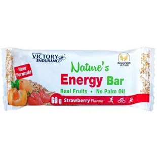 Victory Endurance Nature's Energy Bar Fraise 60 gr