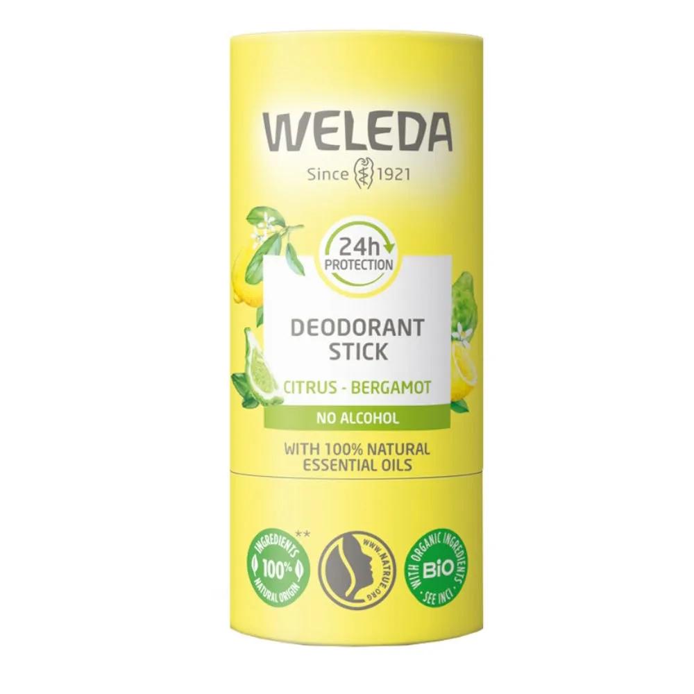 Weleda Deo Stick Citrus + Bergamot Deodorante Bio 50 ml