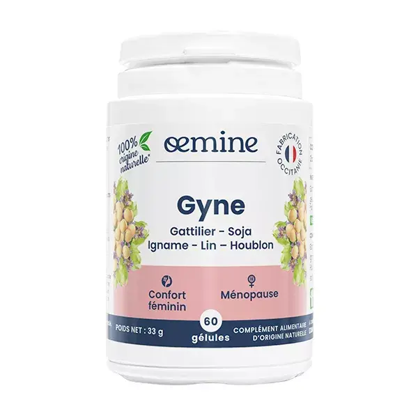 Oemine Gyne Confort Féminin et Ménopause 60 gélules