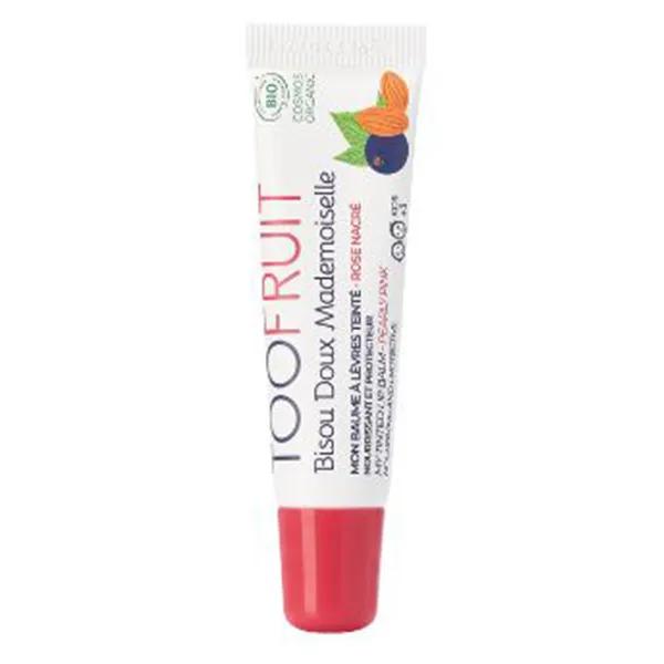 Toofruit Enfant Lèvres Bisou Doux Mademoiselle Baume à Lèvres Teinté Bio 10ml