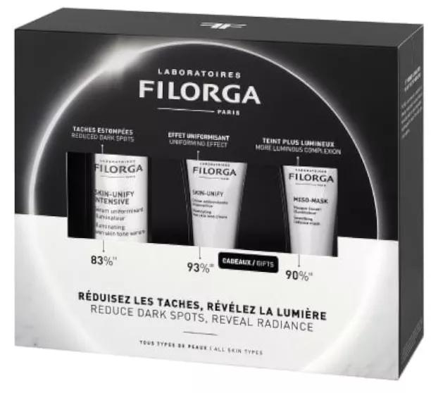 Filorga Skin Unify Intensief 30 ml + Vloeistof 15 ml + Meso Masker 15 ml