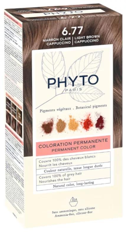Phytocolor 6.77 Helles Cappuccino-Braun