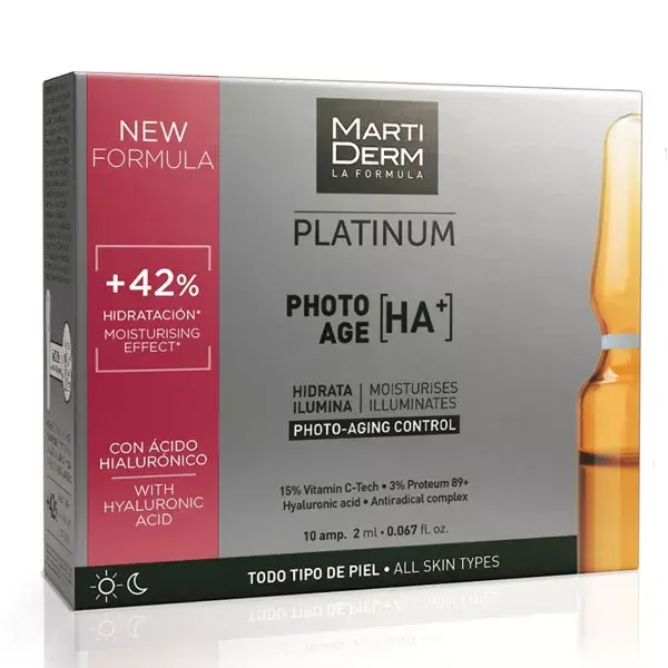 MartiDerm Platinum Photo Age HA+ 10 phials