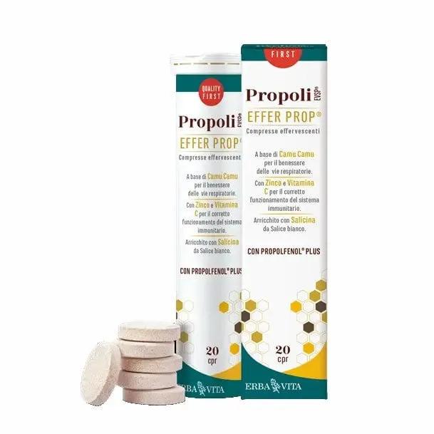 Erba Vita Propoli Effer EVSP Prop Effervescente Integratore Difese Immunitarie 20 Compresse