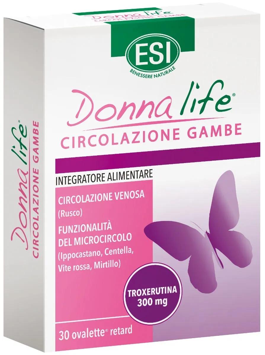 Esi Donna Life Circolazione Gambe Integratore 30 Ovalette