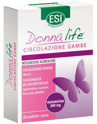 Esi Donna Life Circolazione Gambe Integratore 30 Ovalette