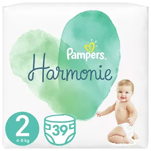 Pampers Harmonie Taglia 2 4-8kg 39 pannolini