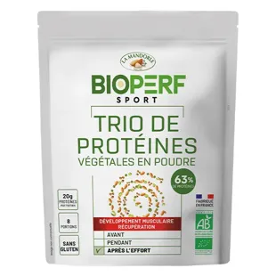 Bioperf Trio di Proteine ​​Vegetali - 230 g