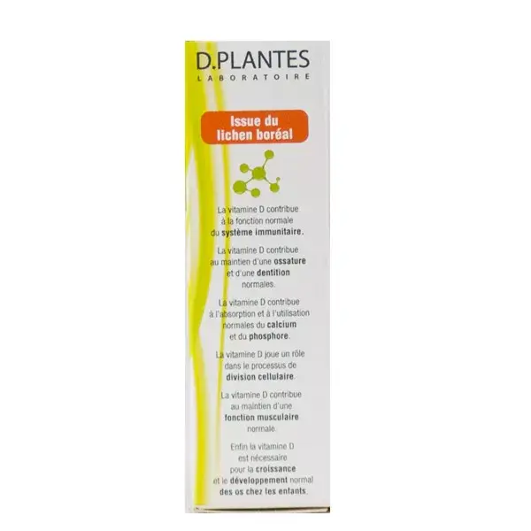 D-Plantes Vitamina D3 Vegetale 400UI 20ml