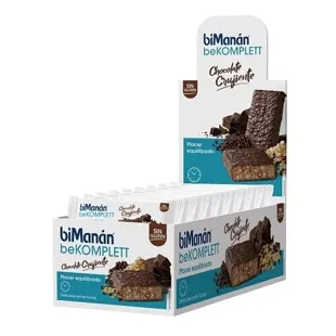 BiManán BeKomplet Crunchy Chocolate Bars 24 units