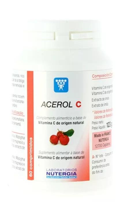 Nutergia Acerol C 60 Comprimidos