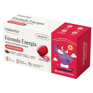Holavitta Energy Formula Cola Flavor 32 Lozenges
