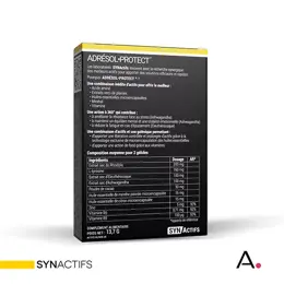 Aragan - Synactifs - AdresolProtect® - Surmenage - Zinc, Rhodiola - 30 gélules