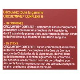 Santé Verte Circulymphe Complexe H 20 sticks