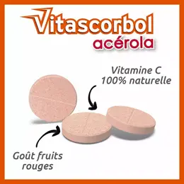 Vitascorbol Acérola 1000 Lot de 2 x 30 comprimés