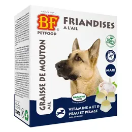 BF Petfood Maxi Bonbons répulsifs à l'ail pour chien 40 pièces