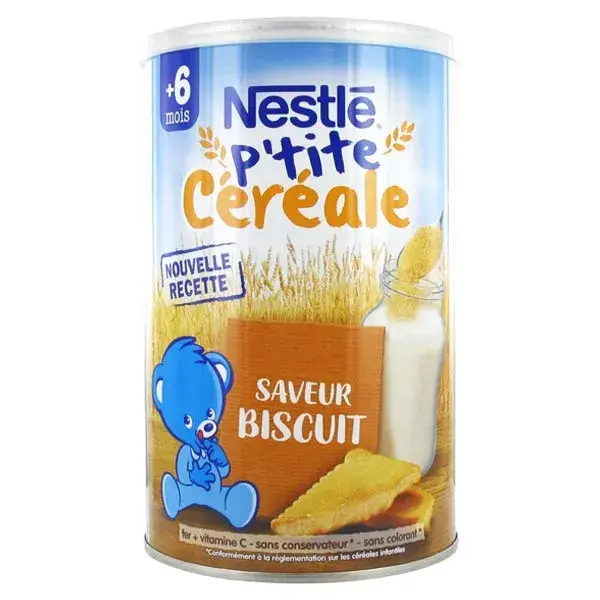 Nestlé P'tite Céréale Galletas +6 meses 400 g