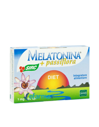 Melatonina Diet+Passiflora Integratore Sonno 60 Compresse