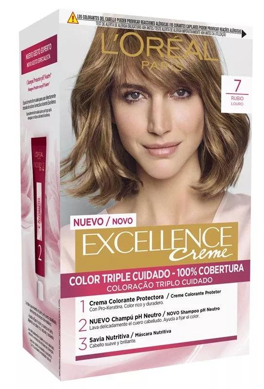 L'Oréal Excellence Creme Coloraçao Tone 7 Blonde