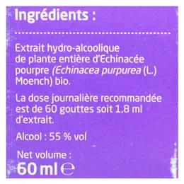 Weleda Extraits de Plantes Echinacée Bio 60ml