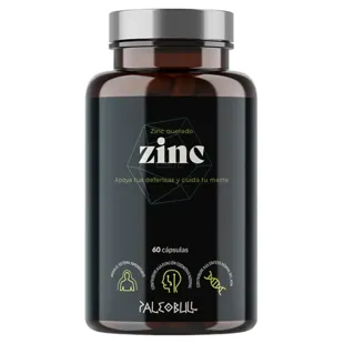 Paleobull Zinc Bisglycinate 60 Capsules