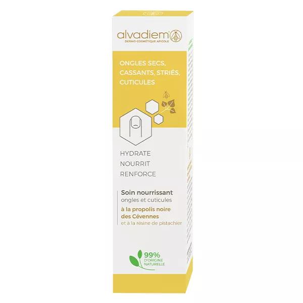Alvadiem Beruhigende Pflege Für Nägel & Haut – 10 Ml Gel Mit Pinsel, Für Empfindliche Nagelhaut
