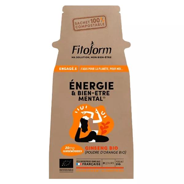 Fitoform Ginseng Ecológico Energía y Bienestar Mental 42 comprimidos