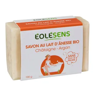 Eolésens Savon au Latte d'Asino Bio Casagna e Argan 100g
