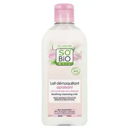 So'Bio Étic Hydra Aloe Vera Lait Démaquillant Apaisant Bio 200ml