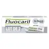 Fluocaril Cosmétique Bi-Fluoré 145mg Dentifrice Blancheur Lot de 2 x 75ml
