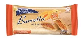 Piaceri Mediterranei Barretta Albicocca Senza Glutine 40 g