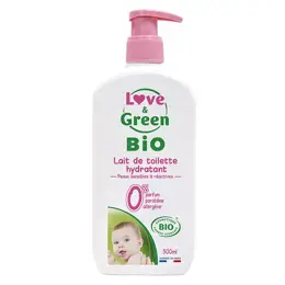 Love & Green Lait de Toilette Bio 500ml