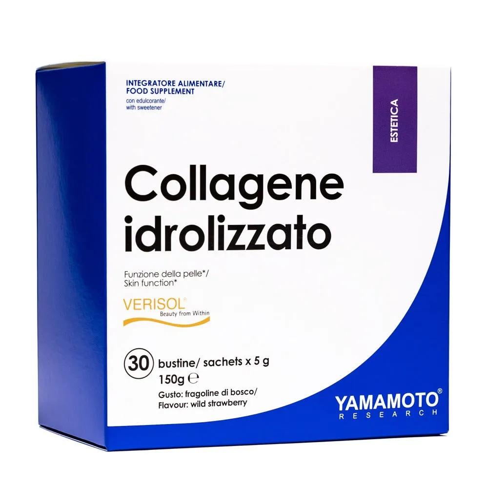 Yamamoto Research Collagene Idrolizzato Verisol Fragoline Di Bosco Integratore 30 Bustine