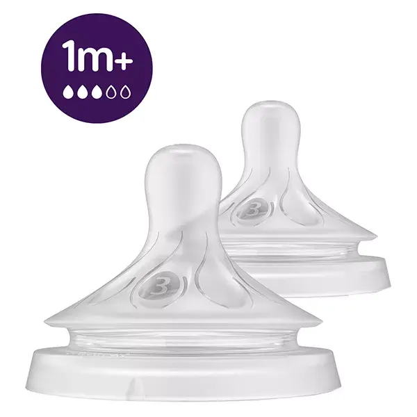 Avent baby pacifier Natural Response T3 +1m pack of 2