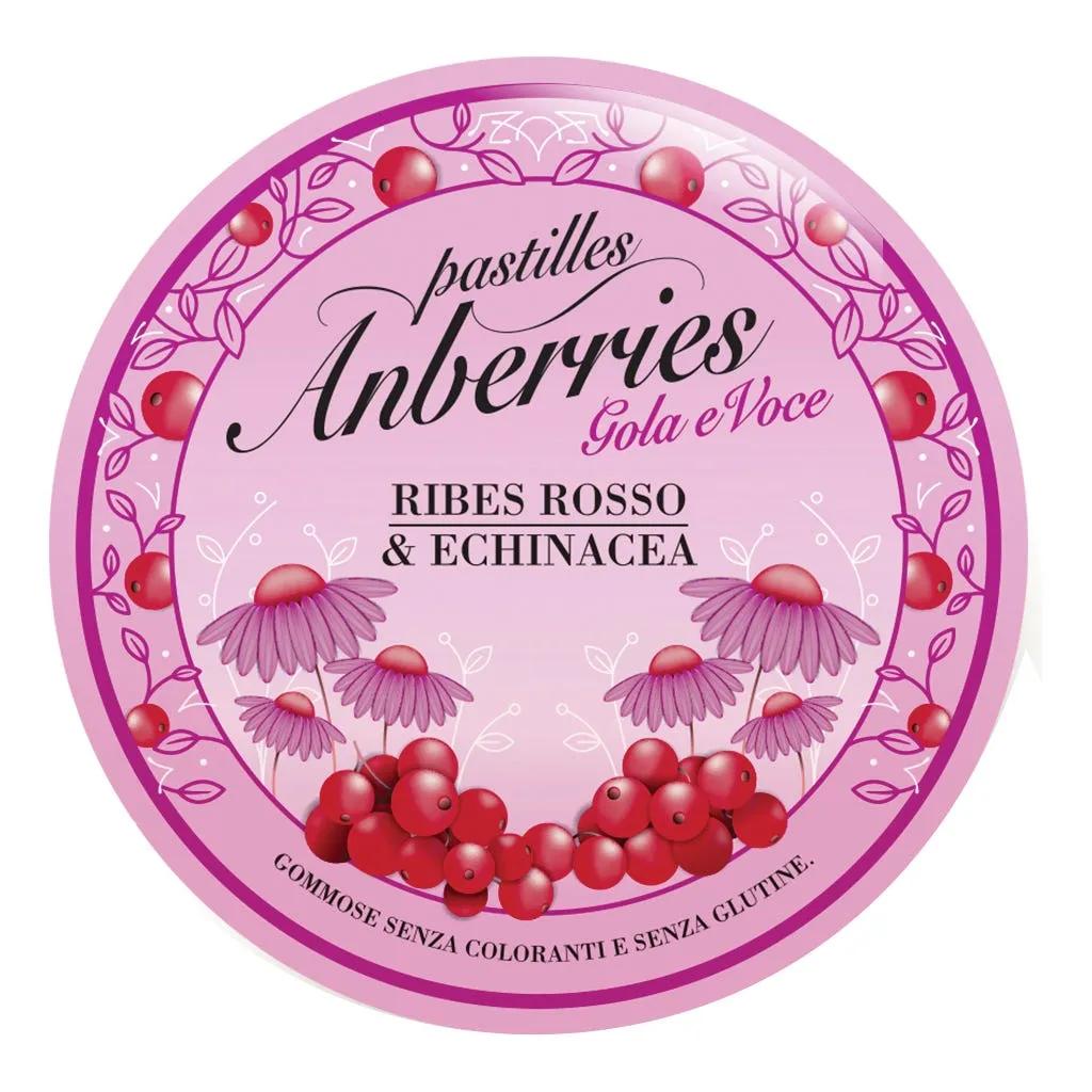 Anberries Gola e Voce Pastiglie Ribes Rosso & Echinacea 55 g