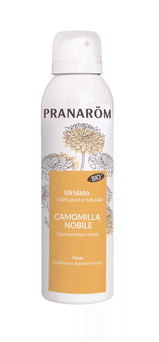 Pranarom Idrolato Camomilla Nobile Bio, Lenisce gli Occhi Gonfi e Stanchi, Decongestiona Pelle Sensibile 150 ml