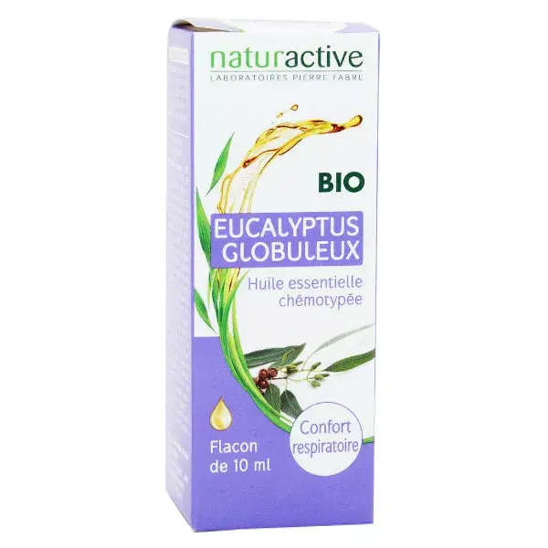 NATURACTIVE olio essenziale biologico eucalipto globosi 10 ml