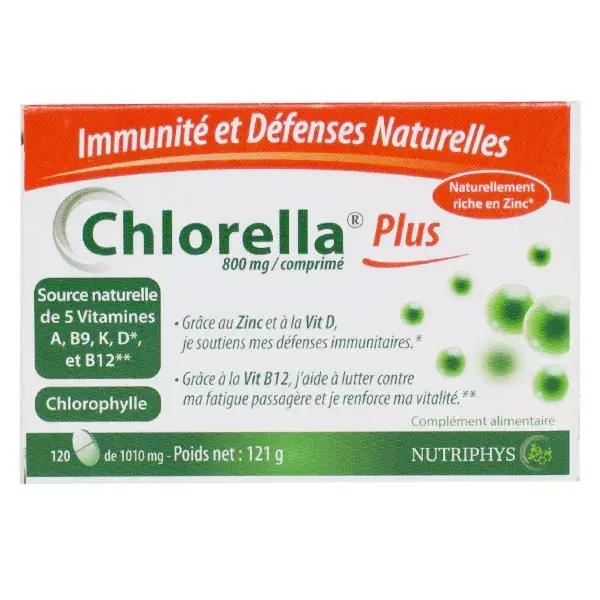 M.B.E Chlorella Plus 120 Comprimidos