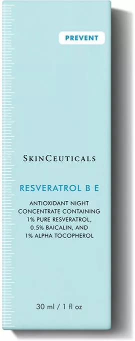 SKINCEUTICALS Reservatrol BE – Nachtserum 30 Ml, Antioxidans Für Hautklarheit & Festigkeit