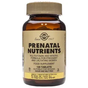Solgar prenatal nutrients 0c