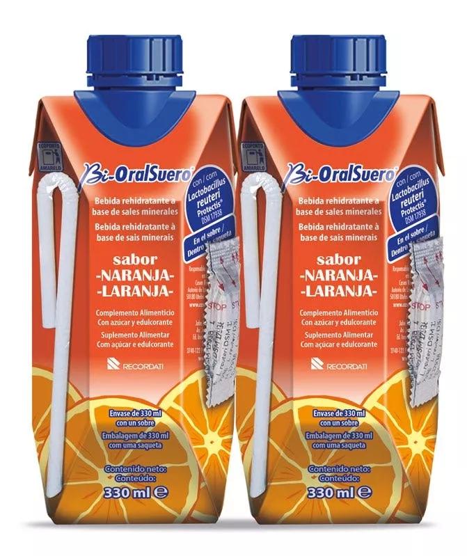 Casen Recordati Bi-Oralsuero Naranja  2x330 ml