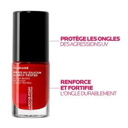 La Roche Posay Tolériane Vernis à Ongles Silicium N°24 Rouge Parfait 6ml