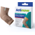 Actimove Elastische Ellenbogenbandage mit Polster und Band, Beige, Größe M