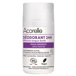 Acorelle Déodorant roll-on 24h peaux sensibles 50ml