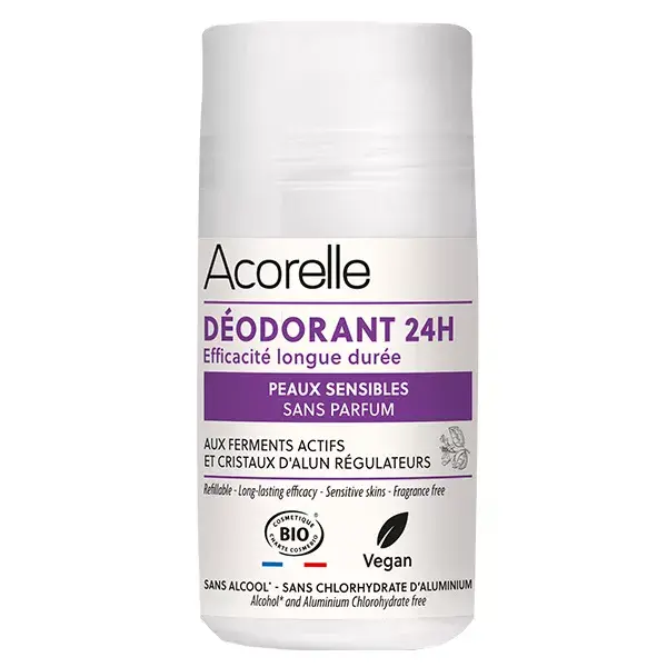 Acorelle 24h roll-on deodorant for sensitive skin 50ml